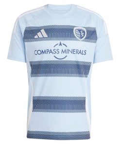 Alternative view of Sporting Kansas City adidas 2025 One KC Replica Custom Jersey - Light Blue