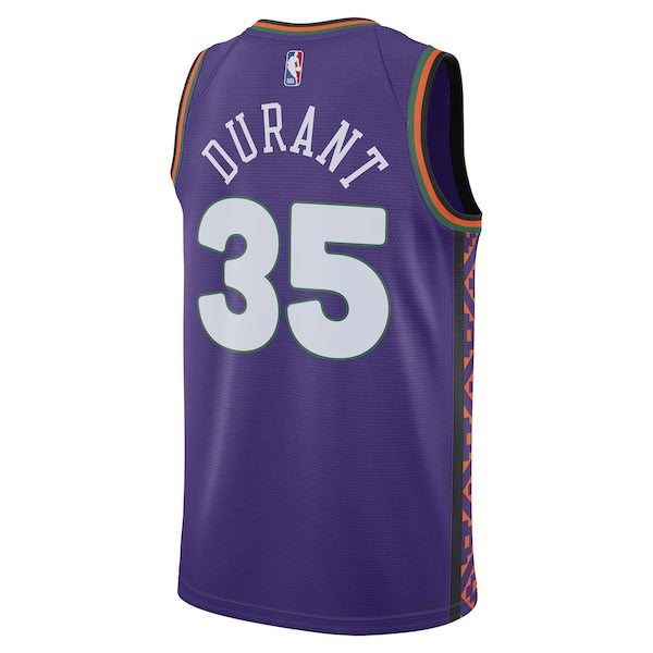 Kevin Durant Phoenix Suns Nike Unisex 2024/25 Swingman Player Jersey - City Edition - Purple - Image 3
