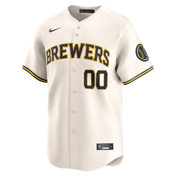 Milwaukee Brewers Nike Home Limited Pick-A-Player Retired Roster Jersey - Cream - Image 2