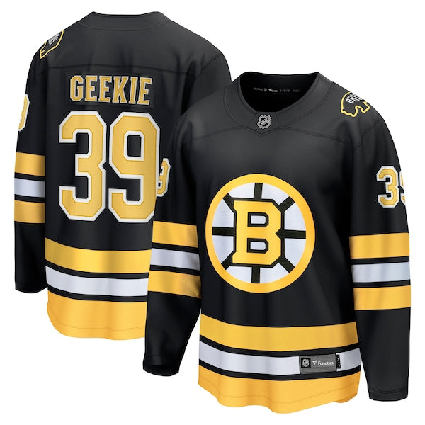 Morgan Geekie Boston Bruins Home Breakaway Player Jersey - Black