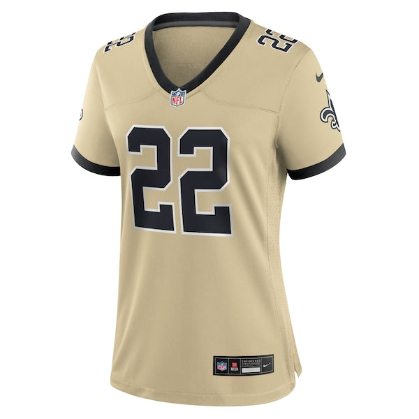 Rashid Shaheed New Orleans Saints Nike Women's Alternate Game Player Jersey - Gold - Image 2