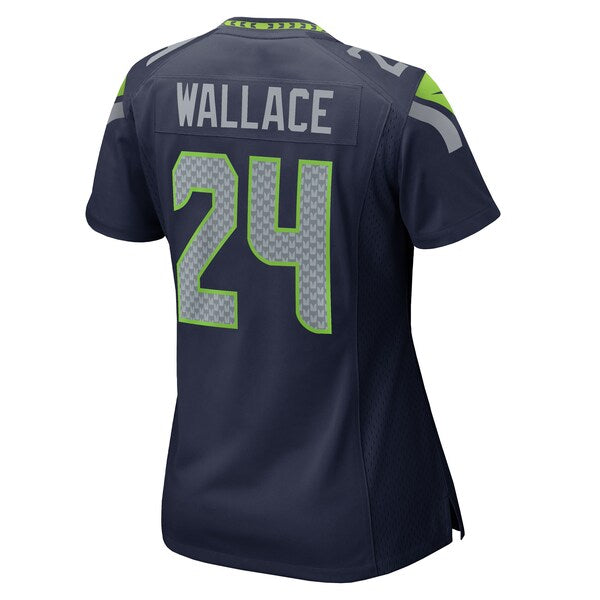 K'Von Wallace Seattle Seahawks Nike Women's Team Game Jersey - College Navy - Image 7