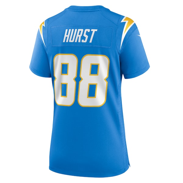 Hayden Hurst Los Angeles Chargers Nike Women's Game Jersey - Powder Blue - Image 3