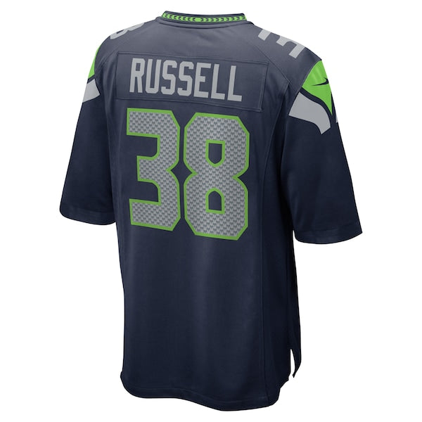 Brady Russell Seattle Seahawks Nike Game Jersey - College Navy - Image 3