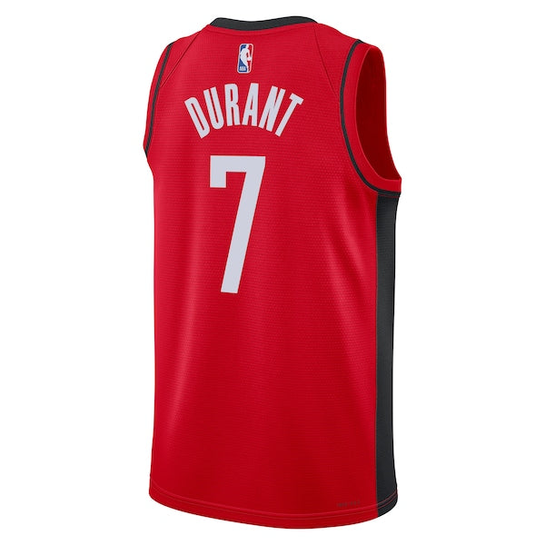 Youth Kevin Durant Houston Rockets Nike Unisex Swingman Player Jersey - Icon Edition - Red - Image 3