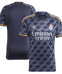 Los Merengues adidas 2023/24 Away Replica Jersey - Navy