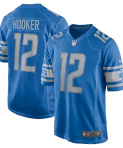 Hendon Hooker Detroit Lions Nike 2023 NFL Draft Pick Game Jersey - Blue