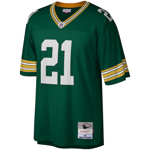 Charles Woodson Green Bay Packers Legacy Replica Jersey - Green - Image 2