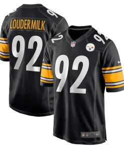 Isaiahh Loudermilk Pittsburgh Steelers Nike Game Jersey - Black