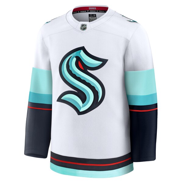Seattle Kraken Away Premium Jersey - White/Navy - Image 3