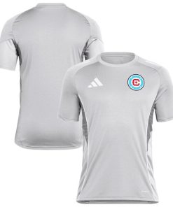 Chicago Fire adidas 2025 Training Jersey - Silver
