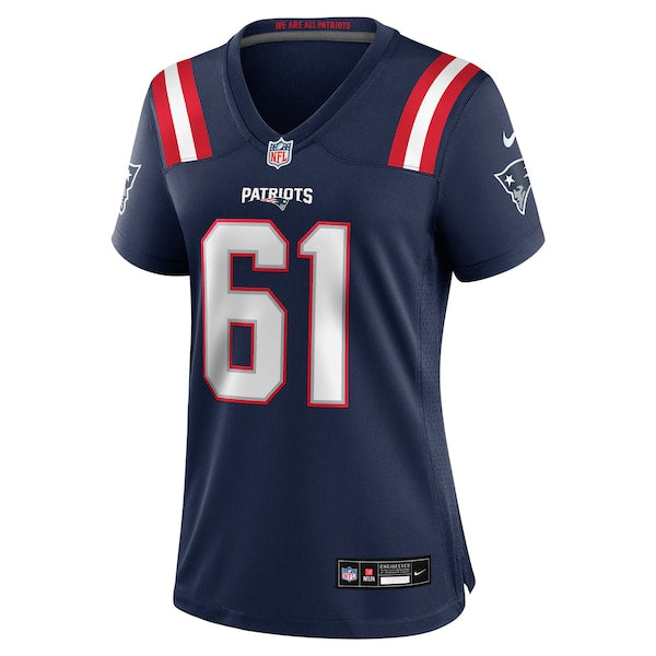 Lester Cotton Sr. New England Patriots Nike Women's Team Game Jersey - Navy - Image 2