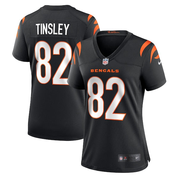 Mitchell Tinsley Cincinnati Bengals Nike Women's Team Game Jersey - Black