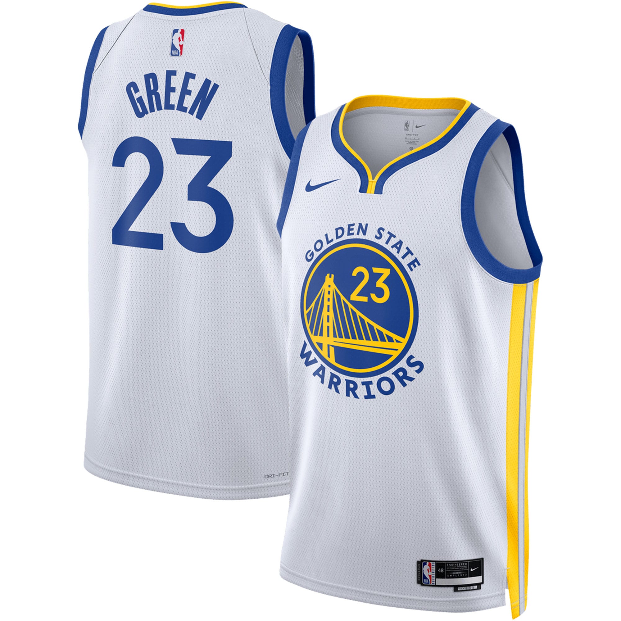 Draymond Green Golden State Warriors Nike Unisex Swingman Jersey - Icon Edition - Royal/White - Image 6