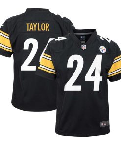 Joey Porter Jr. Pittsburgh Steelers Nike Youth Game Jersey - Black