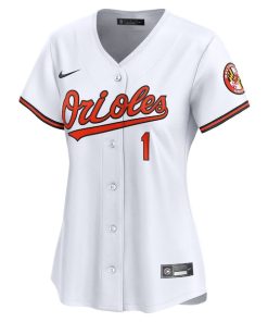 Alternative view of Baltimore Orioles Nike Women's #1 Mom Home Limited Jersey - White