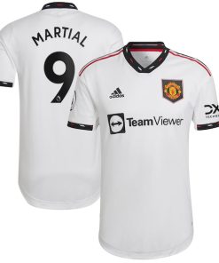 Anthony Martial Manchester United adidas 2022/23 Away Authentic Player Jersey - White