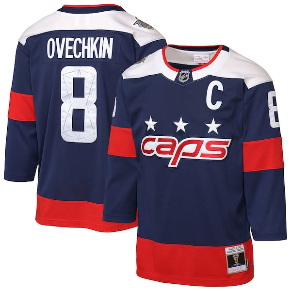 Alexander Ovechkin Washington Capitals Youth 2018 NHL Stadium Series Power Play 2.0 Player Jersey - Navy/Black