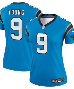 Bryce Young Carolina Panthers Nike Women's Legend Jersey - Blue/Black
