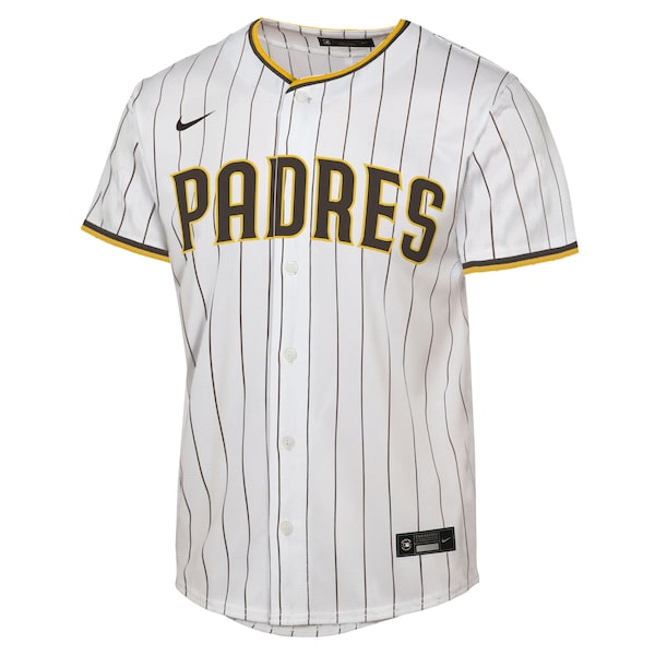 Fernando Tatis Jr. San Diego Padres Nike Youth Home Replica Player Jersey - White - Image 2