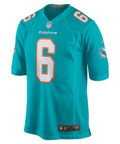 Alternative view of Skylar Thompson Miami Dolphins Nike Team Game Jersey -  Aqua