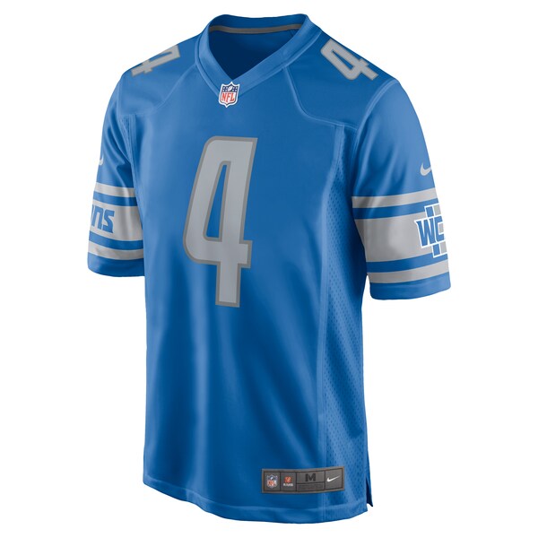 Emmanuel Moseley Detroit Lions Nike Game Jersey - Blue - Image 2