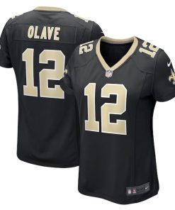 Chris Olave New Orleans Saints Nike Women's Game Player Jersey - Black