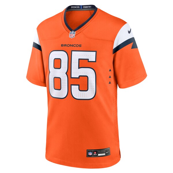 Lucas Krull Denver Broncos Nike Team Game Jersey - Orange - Image 3