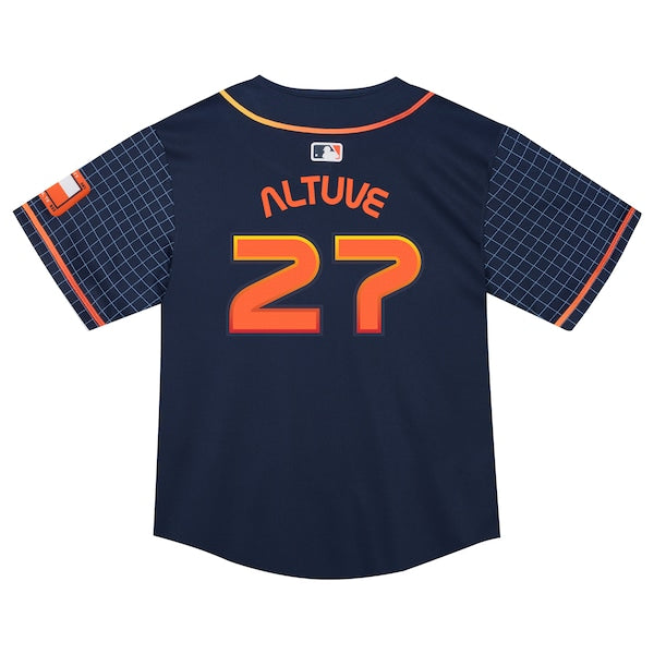 Jose Altuve Houston Astros Nike Toddler City Connect Limited Player Jersey - Navy - Image 3