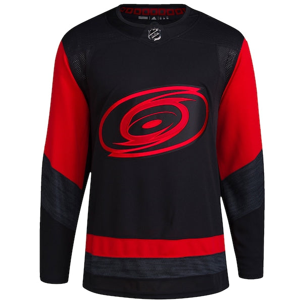 Carolina Hurricanes adidas 2023 NHL Stadium Series Primegreen Authentic Jersey - Black - Image 2