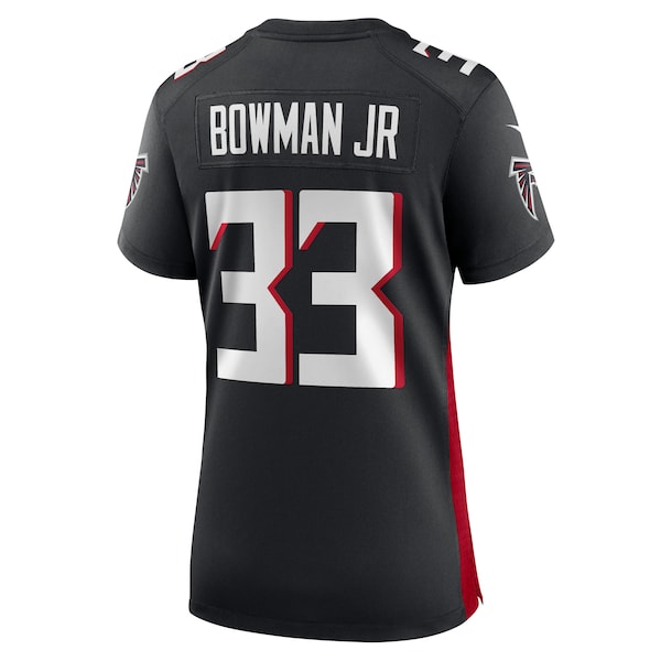 Billy Bowman Jr. Atlanta Falcons Nike Women's Team Game Jersey - Black - Image 3