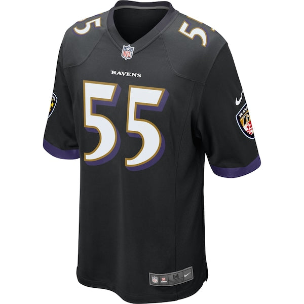 Youth Baltimore Ravens Terrell Suggs Nike Black Alternate Game Jersey - Image 2