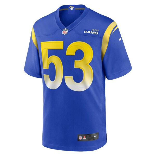 Ernest Jones Los Angeles Rams Nike Game Player Jersey - Royal - Image 2