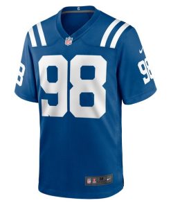 Alternative view of McTelvin Agim Indianapolis Colts Nike Team Game Jersey -  Royal