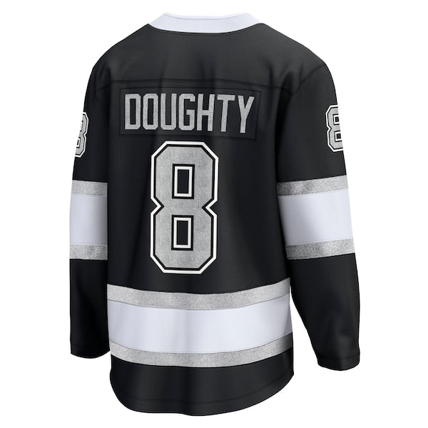 Drew Doughty Los Angeles Kings Home Premier Breakaway Player Jersey - Black - Image 3