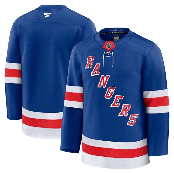 New York Rangers Home Premium Jersey - Blue/White/Navy - Image 3