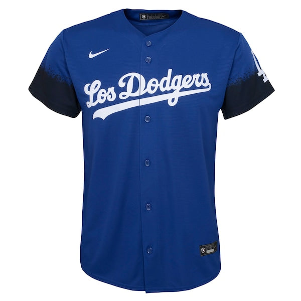 Freddie Freeman Los Angeles Dodgers Nike Youth City Connect Replica Player Jersey - Royal - Image 3