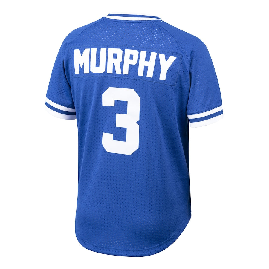 Dale Murphy Atlanta Braves Youth Cooperstown Collection Mesh Batting Practice Jersey - Royal - Image 3