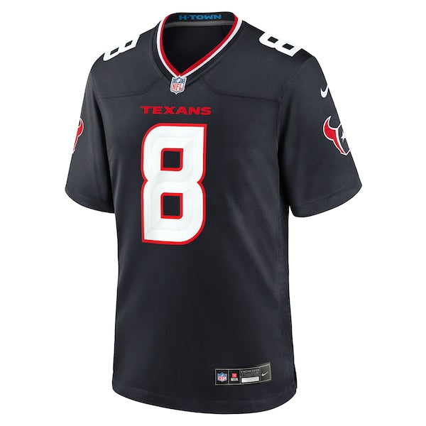 John Metchie III Houston Texans Nike Team Game Jersey - Navy/Red/White - Image 12