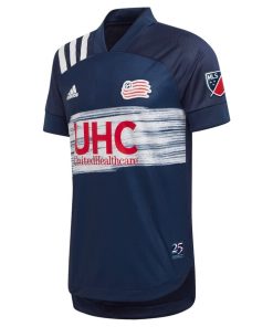 Alternative view of New England Revolution adidas 2021 Primary Authentic Jersey - Navy