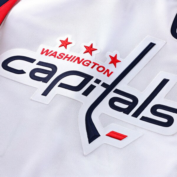 Washington Capitals Away Premium Jersey - White/Black/Red - Image 5