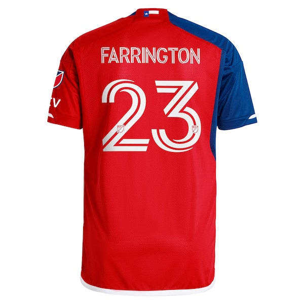Logan Farrington FC Dallas adidas 2024 After Burner Authentic Player Jersey - Navy - Image 3