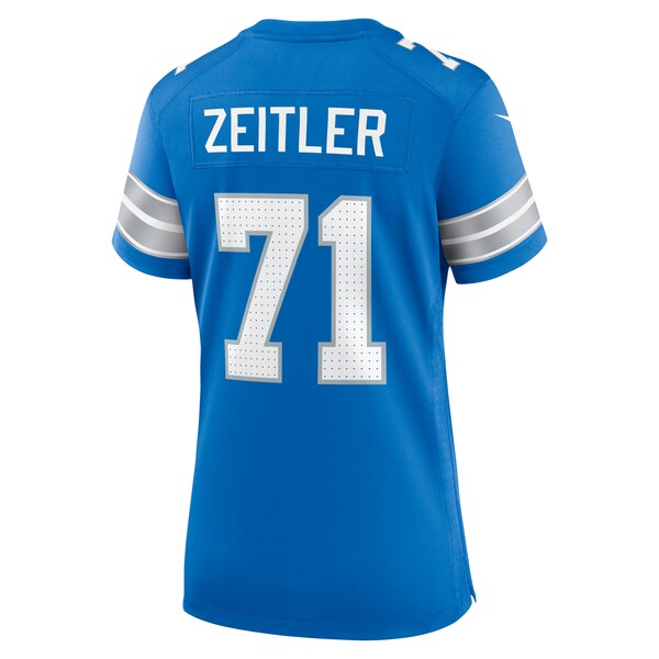Kevin Zeitler Detroit Lions Nike Women's Game Jersey - Blue - Image 3