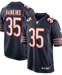 Deion Hankins Chicago Bears Nike Team Game Jersey -  Navy