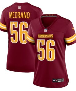 Kain Medrano Washington Commanders Nike Women's Team Game Jersey -  Burgundy