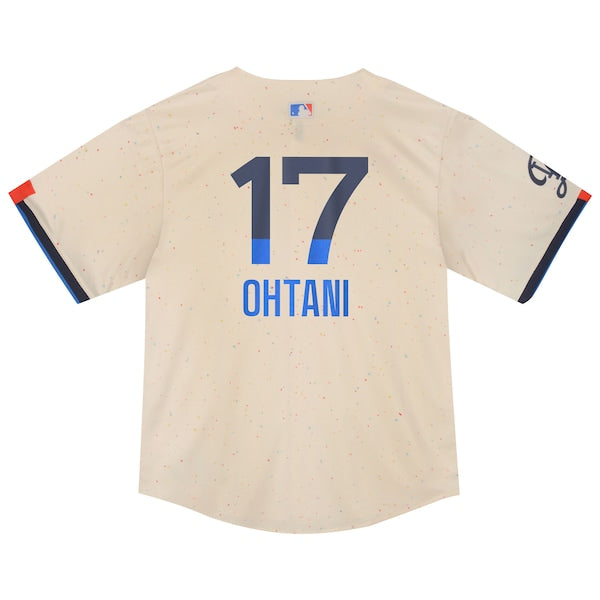 Shohei Ohtani Los Angeles Dodgers Nike Toddler 2024 City Connect Limited Player Jersey - Cream - Image 5
