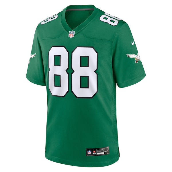 Dallas Goedert Philadelphia Eagles Nike Alternate Game Player Jersey - Kelly Green - Image 2