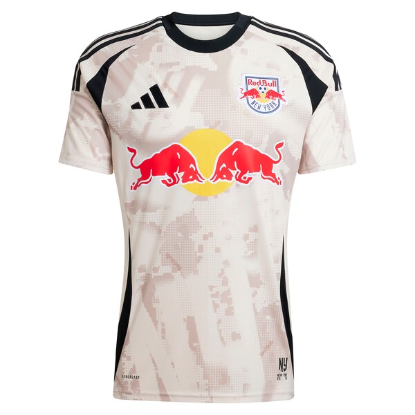Emil Forsberg New York Red Bulls adidas 2025 Stone Kit Replica Player Jersey - Tan - Image 2