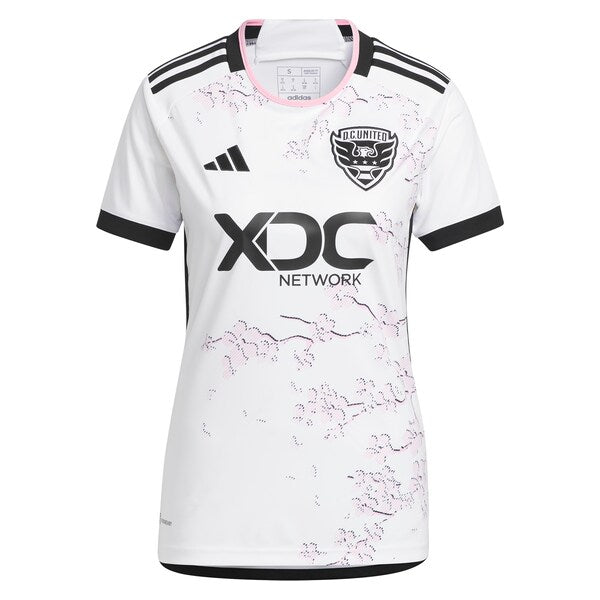 Mateusz Klich D.C. United adidas Women's 2024 The Cherry Blossom Kit Replica Player Jersey - White - Image 2