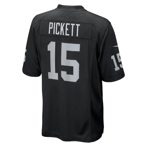 Kenny Pickett Las Vegas Raiders Nike Team Game Jersey - Black - Image 3